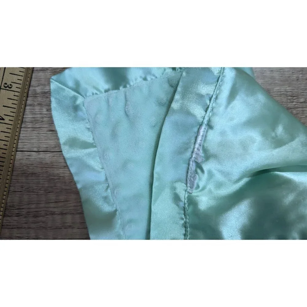 Carter's Lovey Elephant Security Blanket Sweet Little One Satin‎ Trim 14.5
